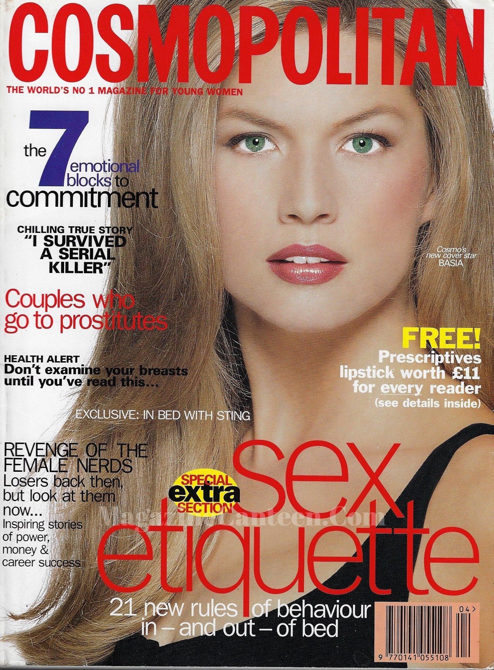 Cosmopolitan Magazine - Basia Kate Moss