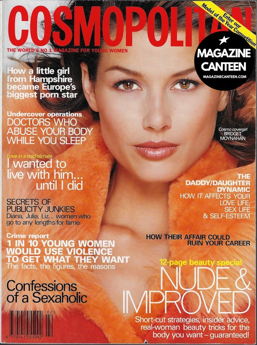 Cosmopolitan Magazine - Bridget Moynahan TYRA BANKS Antonio Banderas