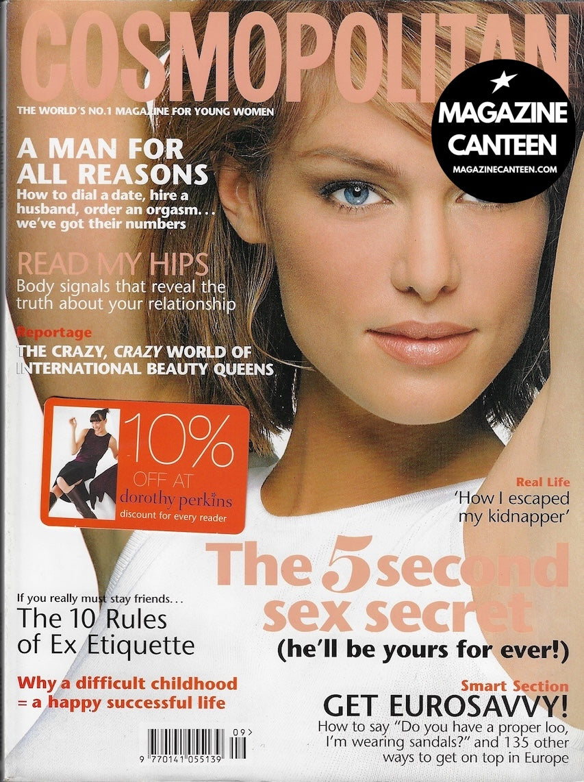 Cosmopolitan Magazine - TESS DALY Patricia Hartmann RACHEL WEISZ