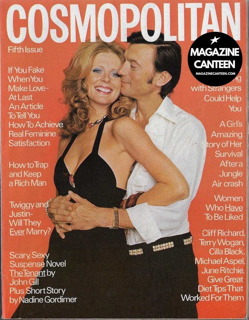 Cosmopolitan Magazine - PAULENE STONE Laurence Harvey GRETA NORRIS