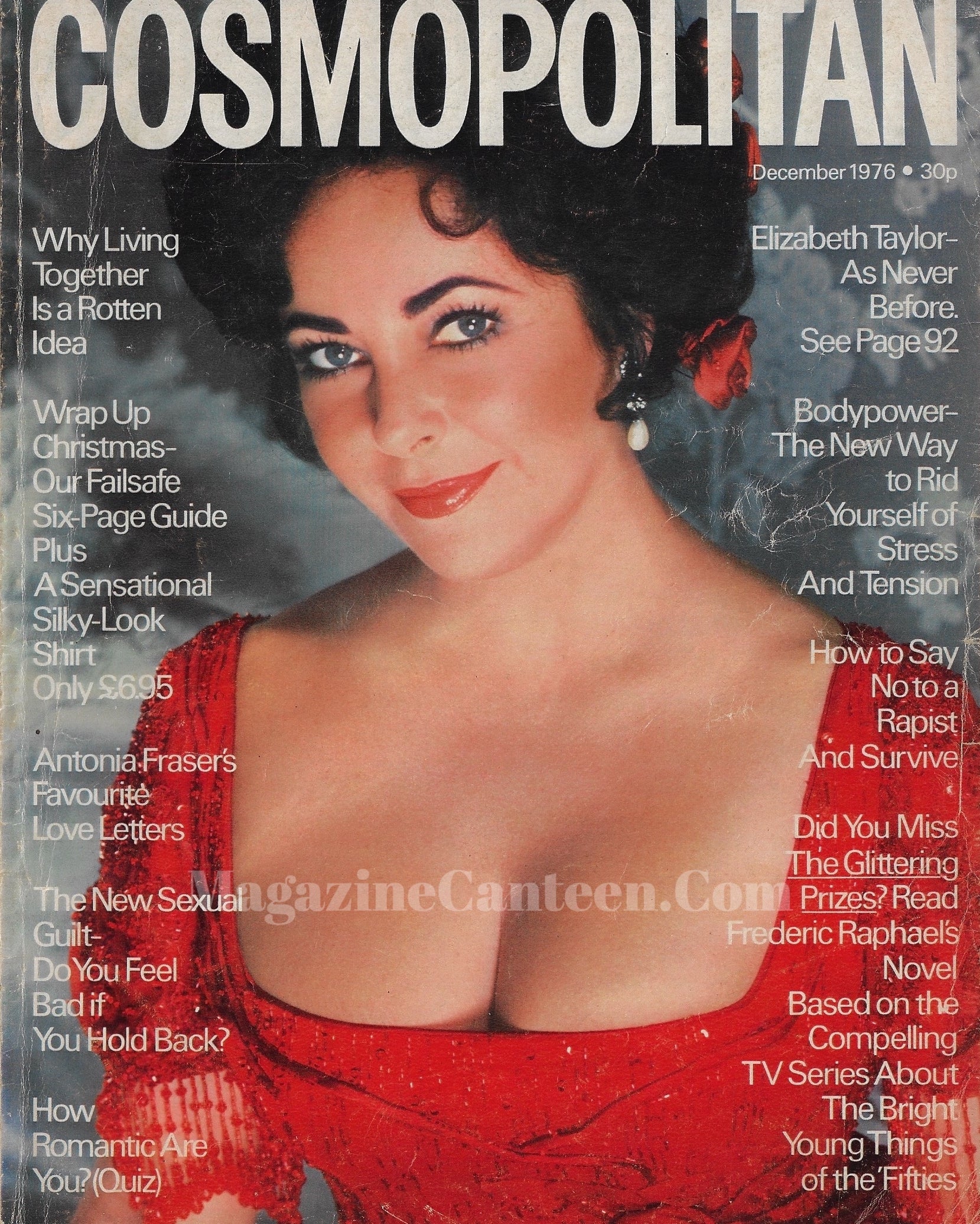 Cosmopolitan Magazine - Elizabeth Taylor
