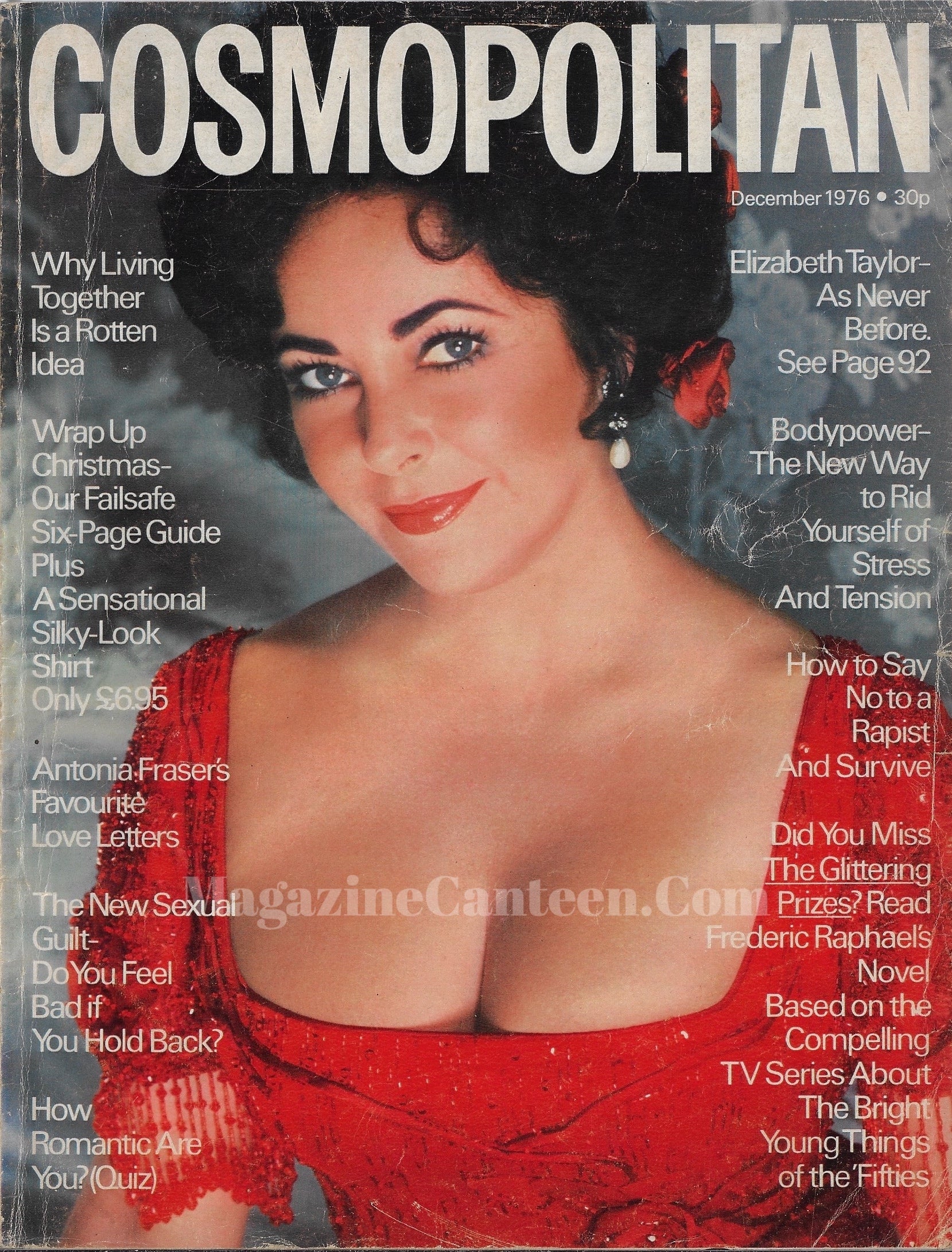 Cosmopolitan Magazine - Elizabeth Taylor