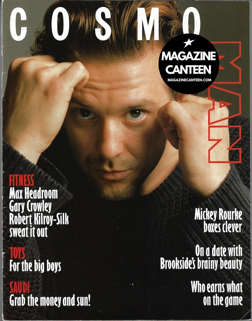 Cosmo Man Magazine - Mickey Rourke