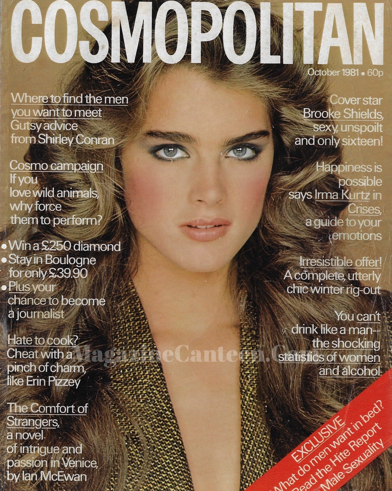 Cosmopolitan Magazine - Brooke Shields