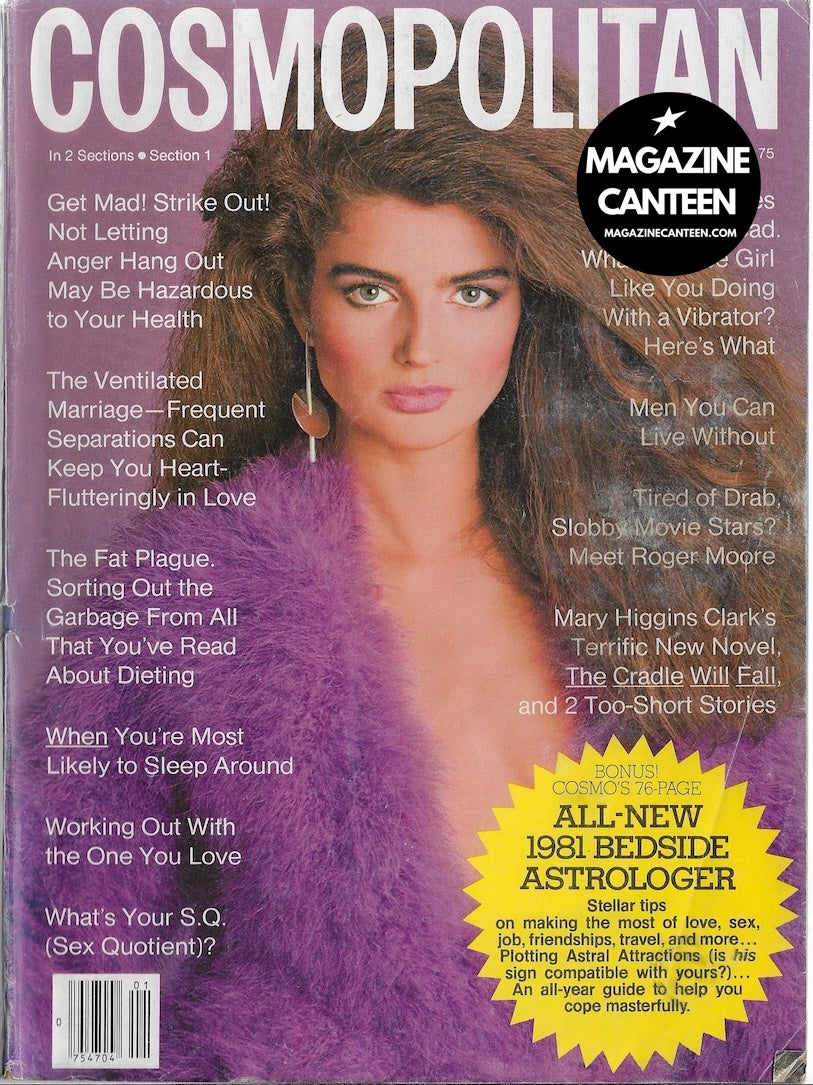 Cosmopolitan Magazine USA - Paulina Porizkova 1981