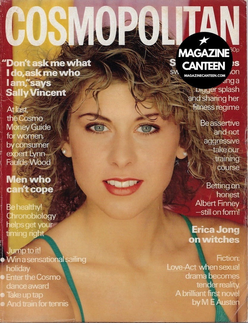 Cosmopolitan Magazine - Sharron Davies NEIL ADAMS Gerard Depardieu