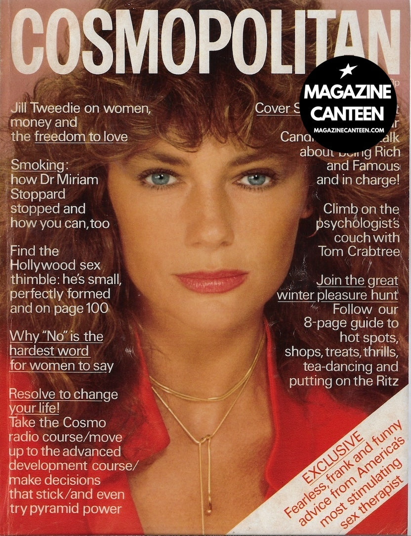 Cosmopolitan Magazine - Jackie Bisset 1982