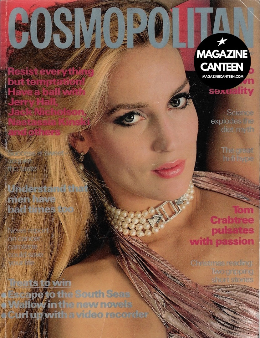 Cosmopolitan Magazine - JERRY HALL James Wedge JACK NICHOLSON