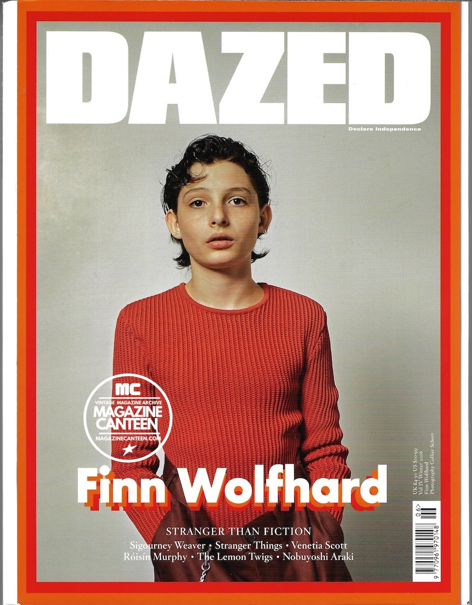 Dazed & Confused Magazine - Finn Wolfhard
