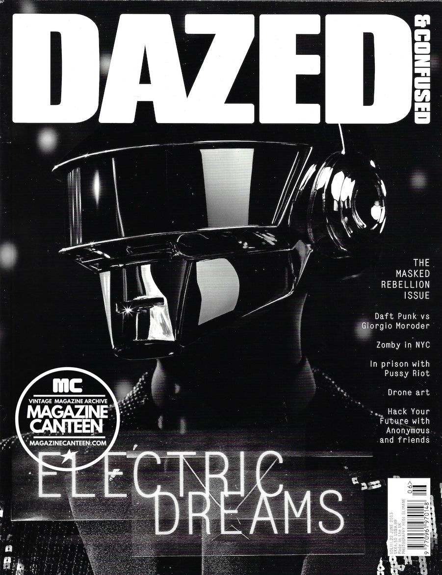 Dazed & Confused Magazine - DAFT PUNK 2013 Julia Nobis GIORGIO MORODER