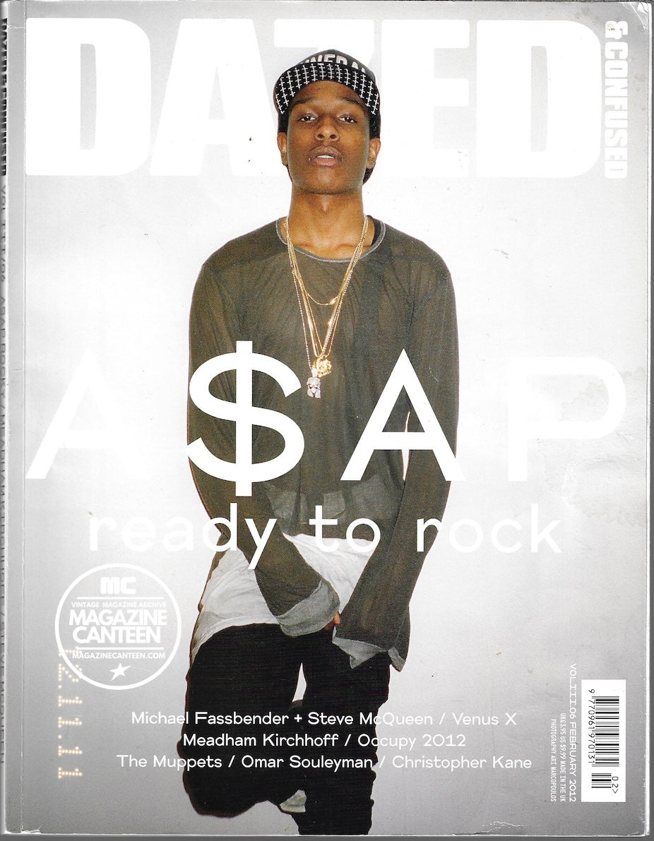 Dazed & Confused Magazine - ASAP ROCKY Michael Fassbender 2012