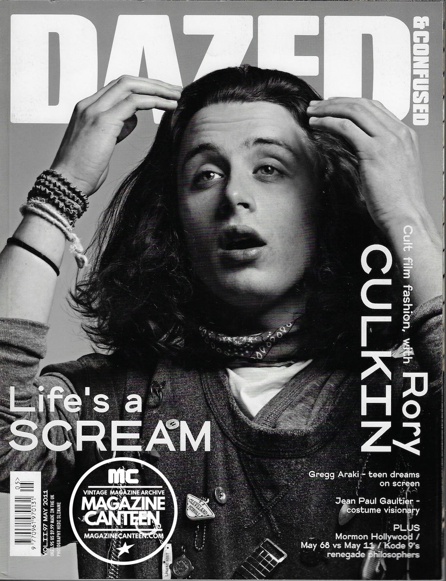 Dazed & Confused Magazine - RORY CULKIN Hedi Slimane DAPHNE SELFE 2011