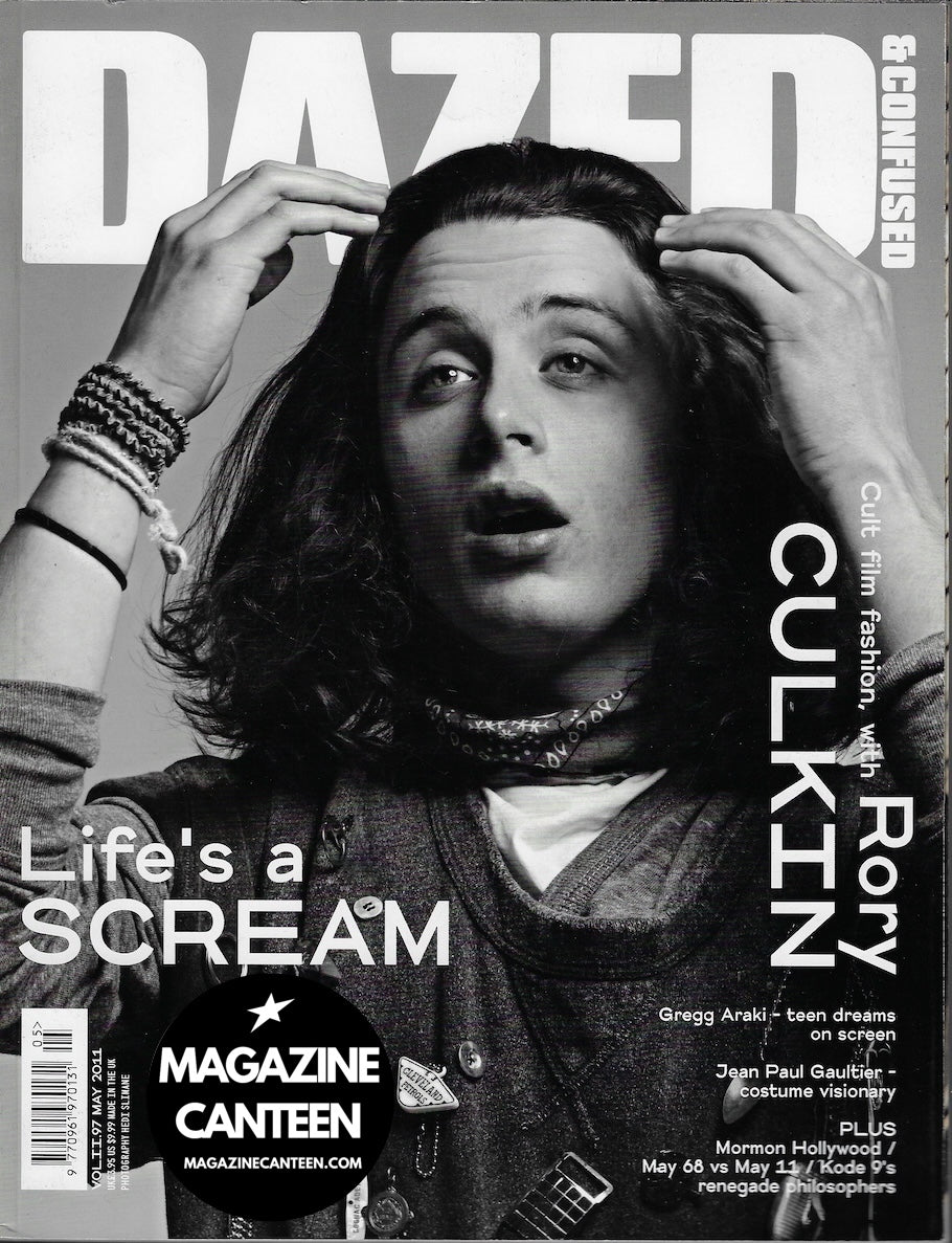 Dazed & Confused Magazine - RORY CULKIN Hedi Slimane DAPHNE SELFE 2011