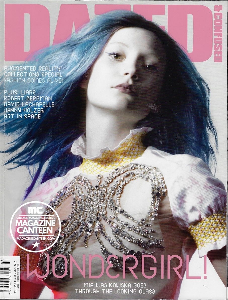Dazed & Confused Magazine - Mia Wasikowska ROBERT SHEEHAN David Armstrong