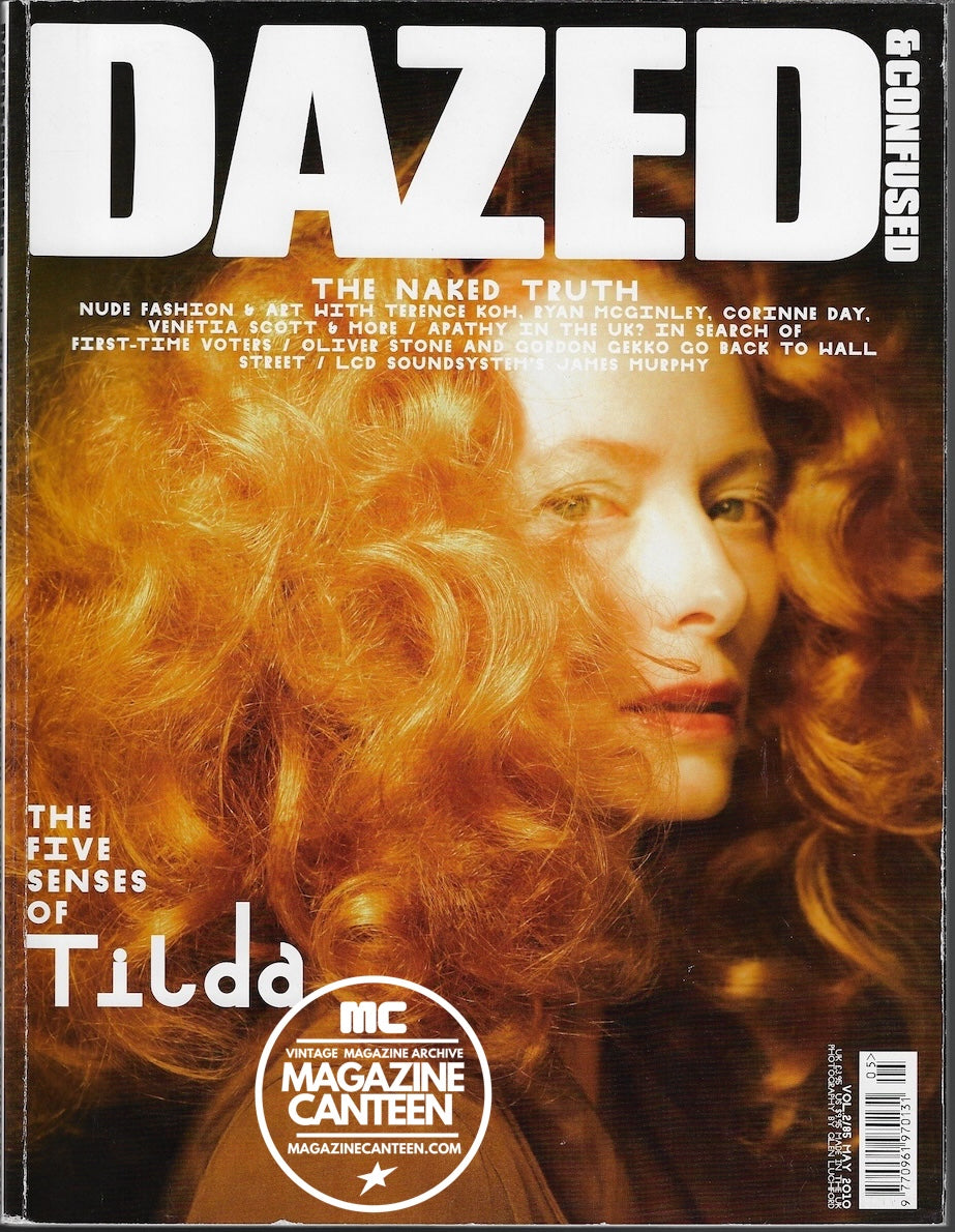 Dazed & Confused Magazine - TILDA SWINTON Delfine Bafort rare