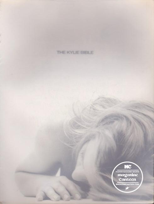 Dazed Magazine - The Kylie Bible KYLIE MINOGUE Rankin 