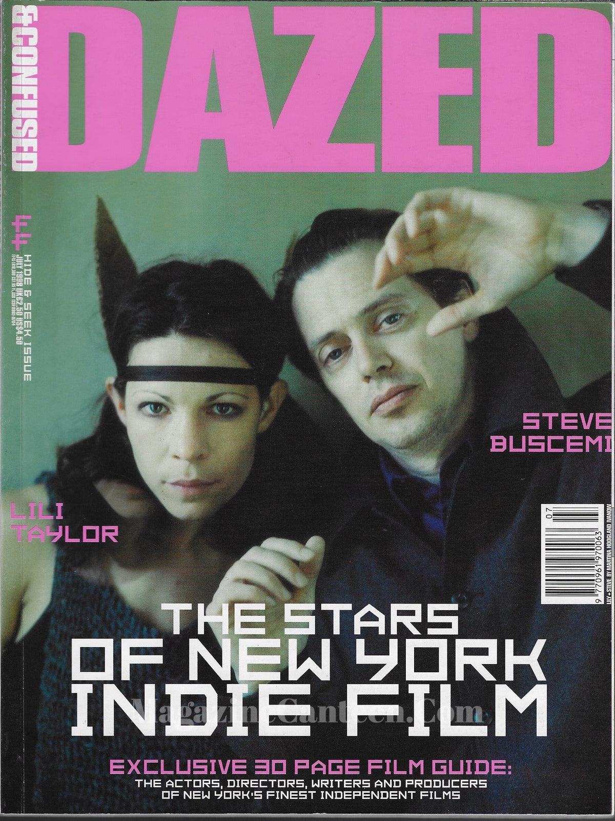 Dazed & Confused Magazine 1998 - Lili Taylor & Steve Buscemi – magazine ...