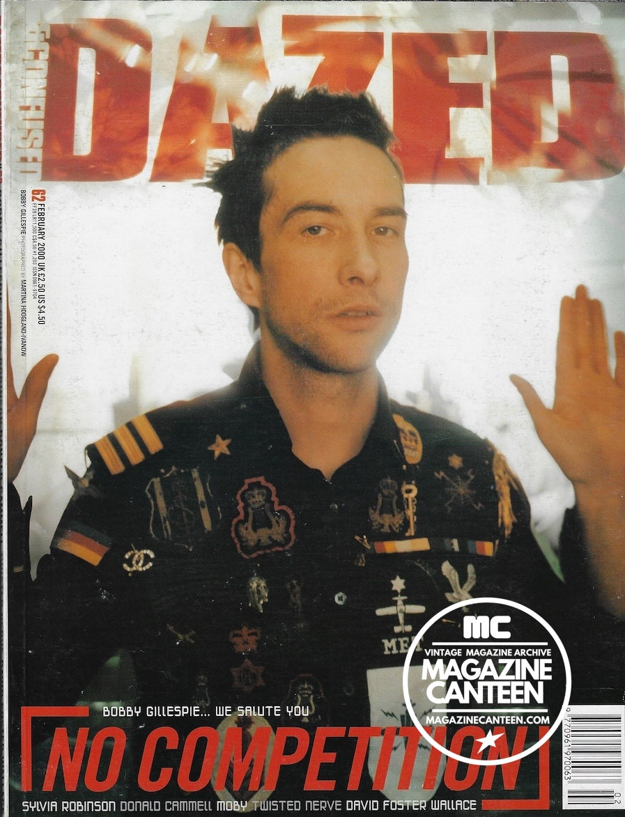 Dazed & Confused Magazine - Bobby Gillespie PRIMAL SCREAM Moby