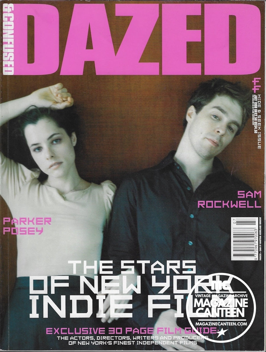 Dazed & Confused Magazine - SAM ROCKWELL Parker Posey ADRIENNE SHELLEY