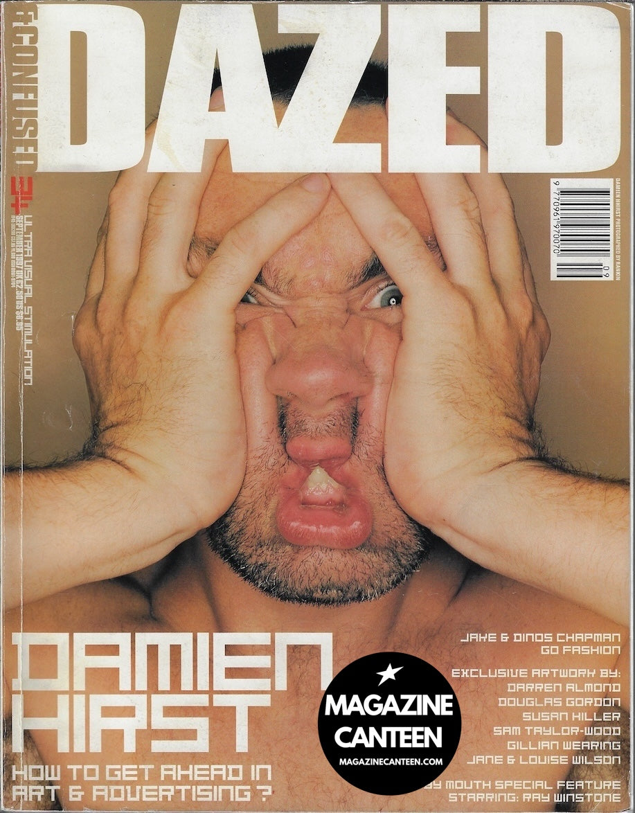 Dazed & Confused Magazine - DAMIEN HIRST Corinne Day Ray WINSTONE 1997