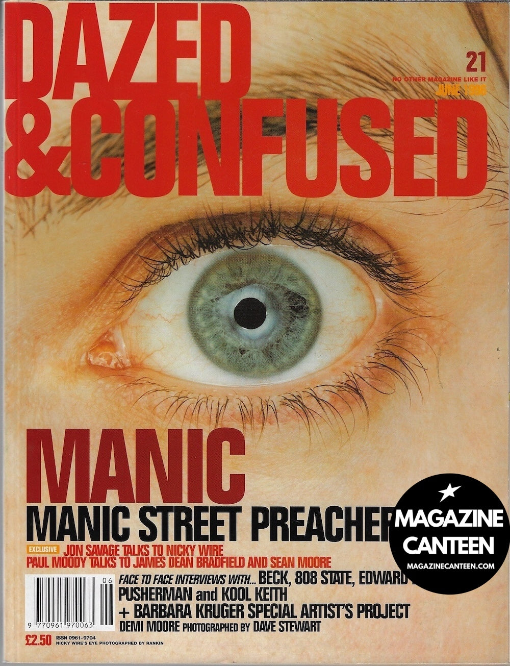 Dazed & Confused - Manic Street Preachers 1996 Nina Brosch Aiden Shaw