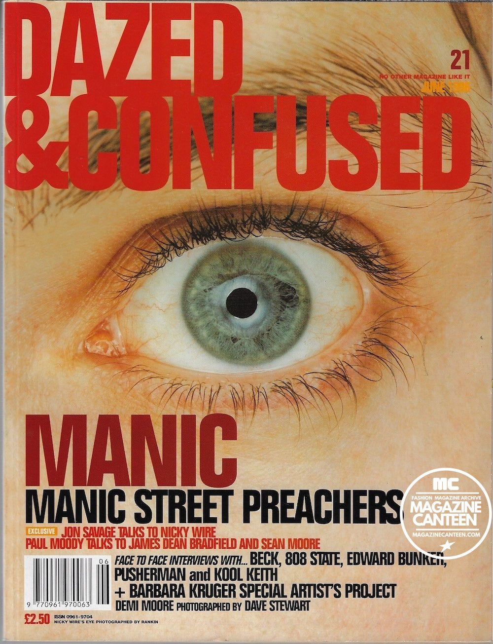 Dazed & Confused - Manic Street Preachers 1996 Nina Brosch Aiden Shaw
