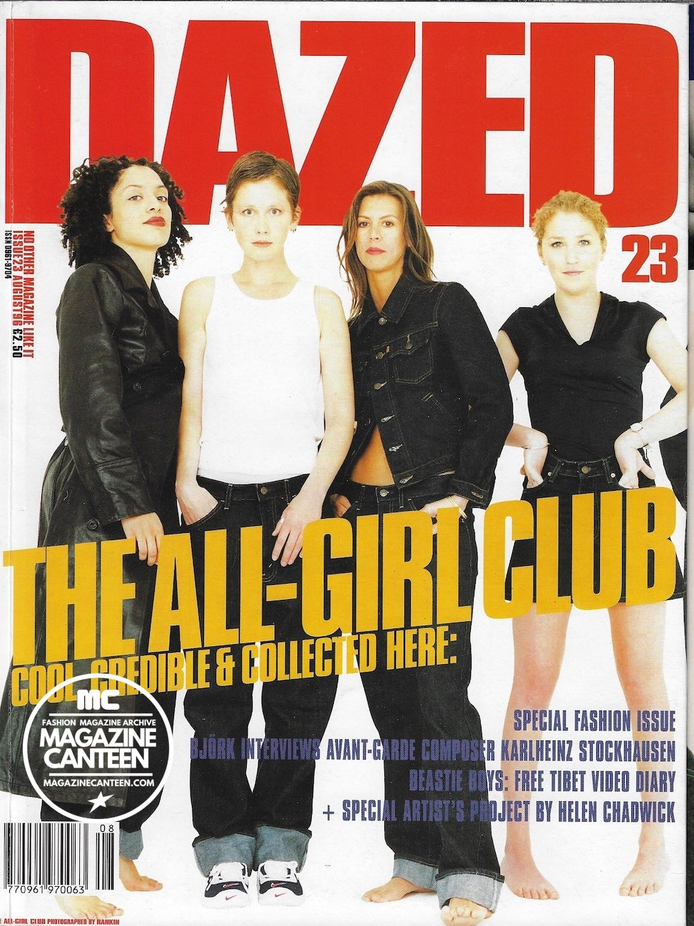 Dazed & Confused - The All Girl Club 1996 Quentin Crisp Paula Thomas