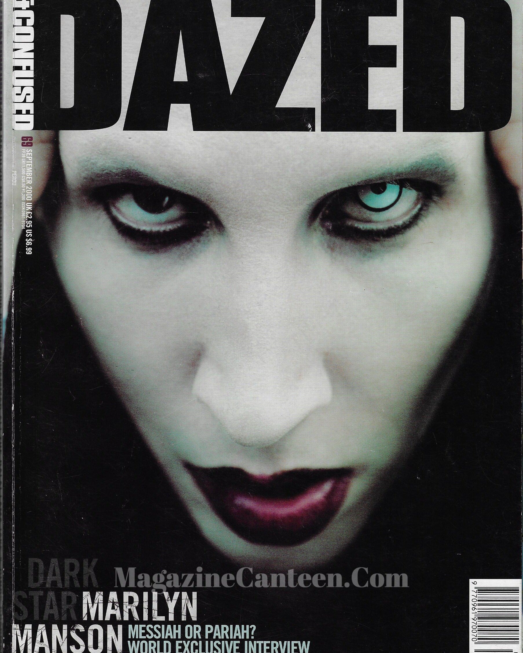 Dazed & Confused Magazine 2000 - Marilyn Manson