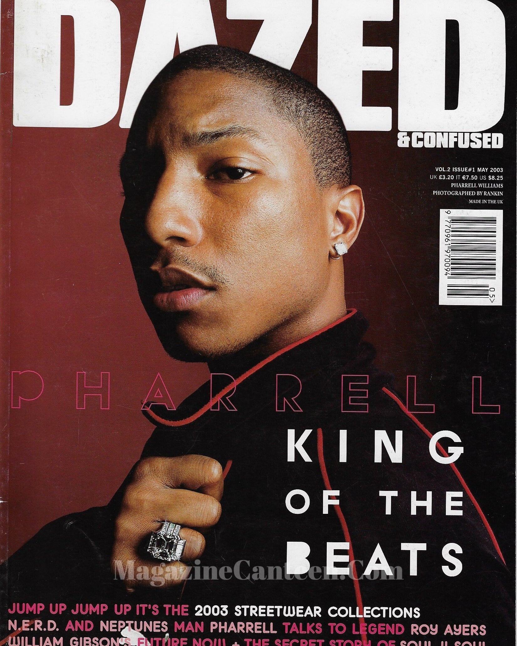Dazed & Confused Magazine 2003 - Pharrell Williams