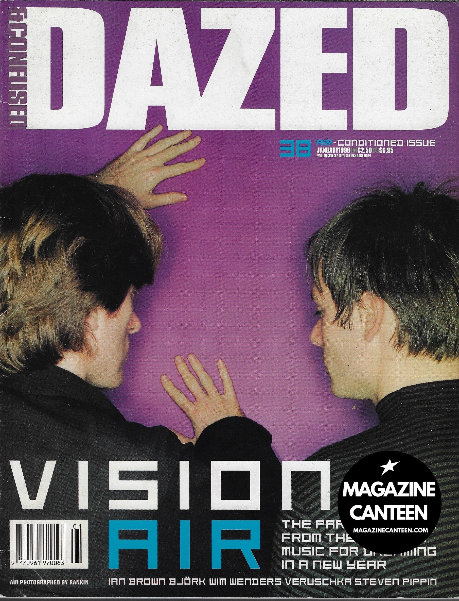 Dazed & Confused Magazine - AIR Ian Brown WIM WENDERS Veruschka