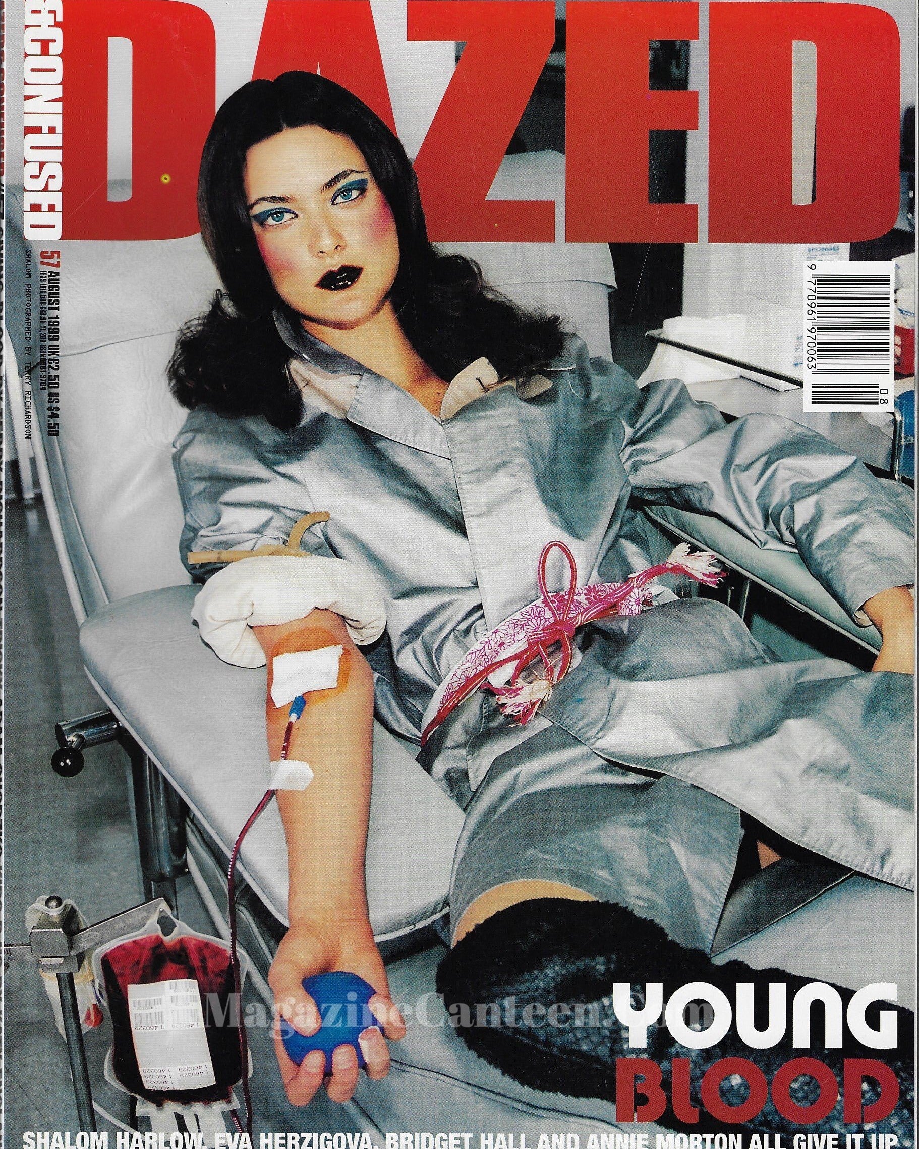 terry richardson Dazed & Confused Magazine 1999 - Shalom Harlow