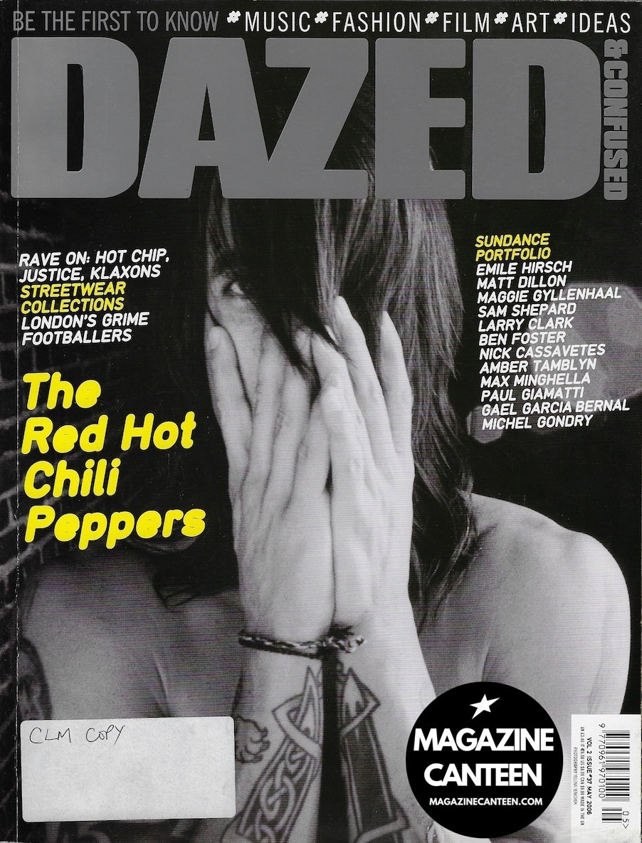Dazed & Confused Magazine - ANTHONY KIEDIS The Red Hot Chili Peppers