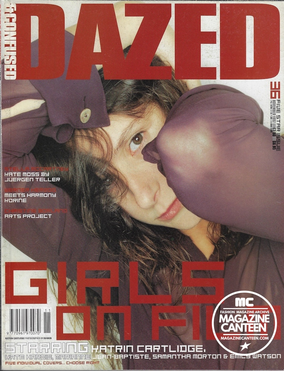 Dazed & Confused Magazine - Katrin Cartlidge KATE MOSS Juergen Teller