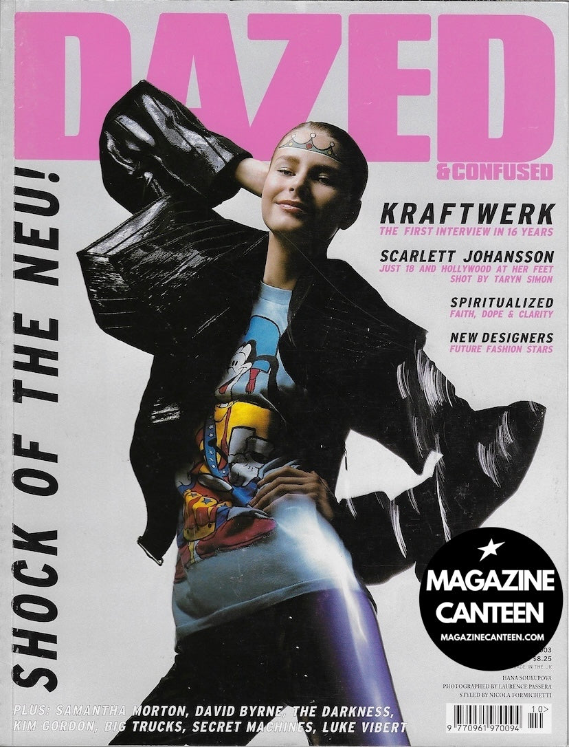 Dazed & Confused Magazine - Hana Soukupova JASON PIERCE Michael Sheen