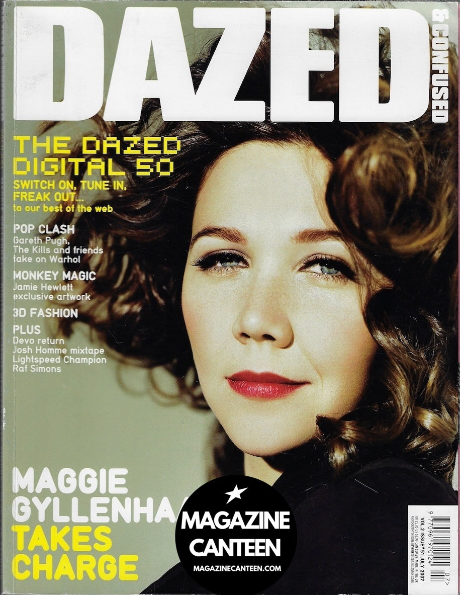 Dazed & Confused Magazine - Maggie Gyllenhaal GORILLAZ Raf Simons