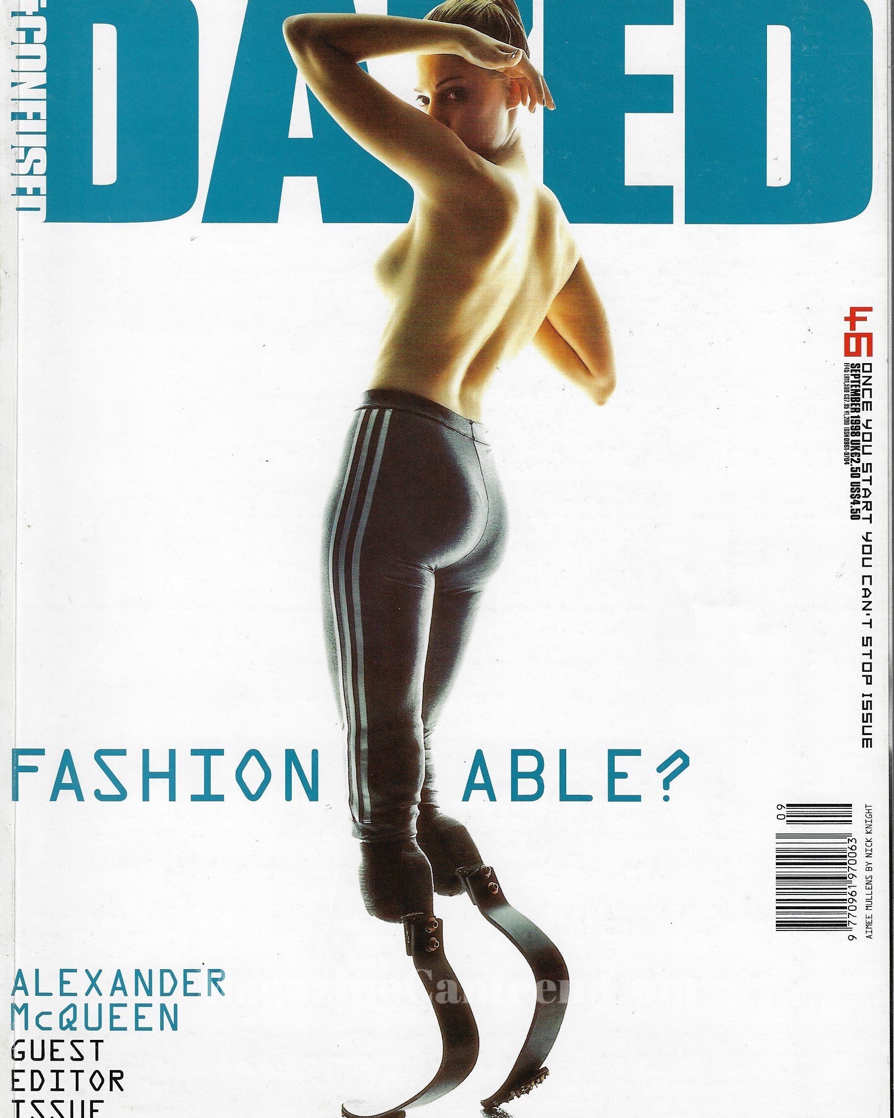 Dazed & Confused Magazine 1998 - Alexander McQueen