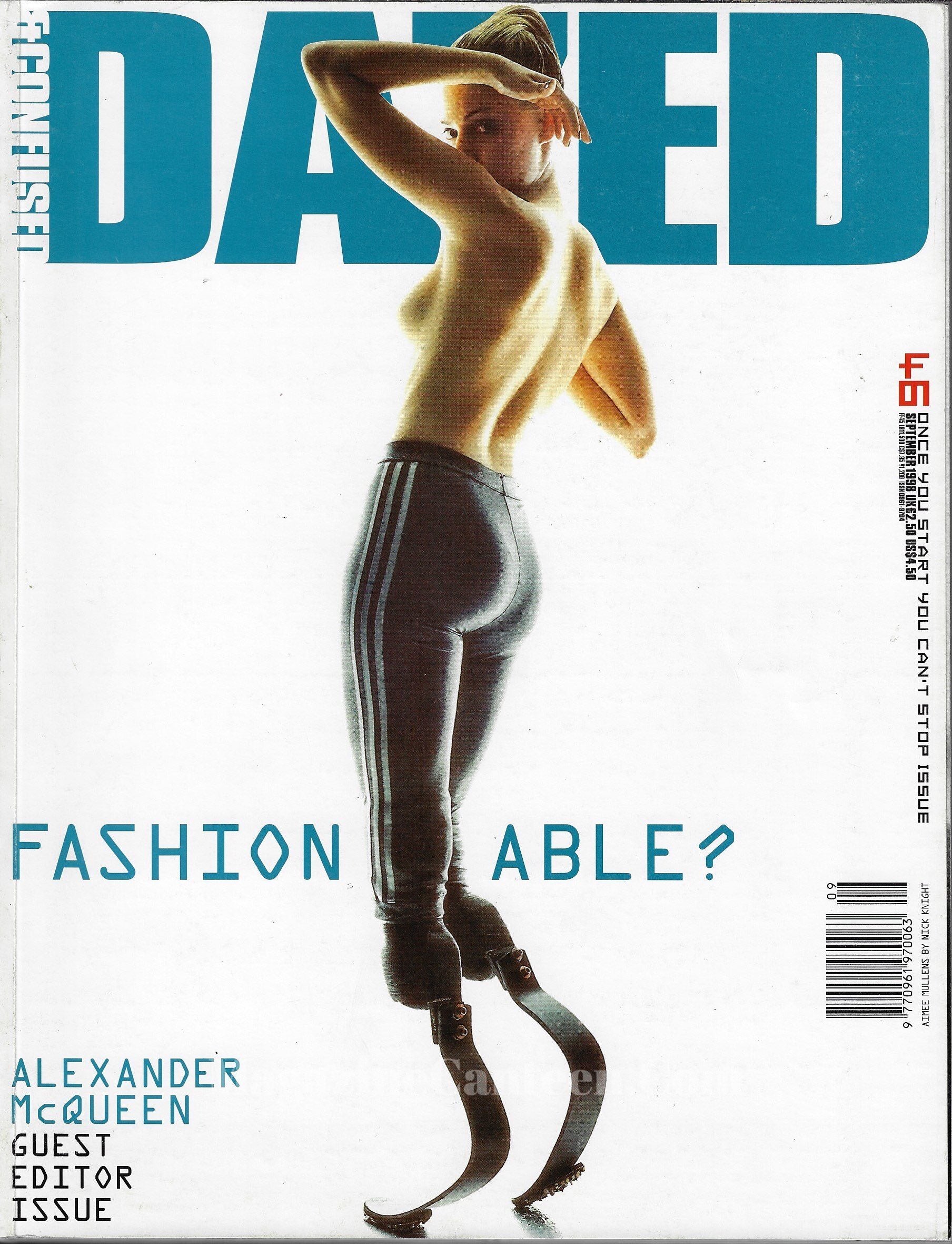 Dazed & Confused Magazine 1998 - Alexander McQueen