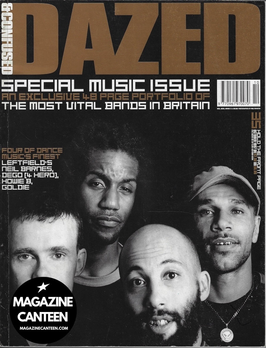 Dazed & Confused Magazine - GOLDIE Leftfield KEITH FLINT Death In Vegas