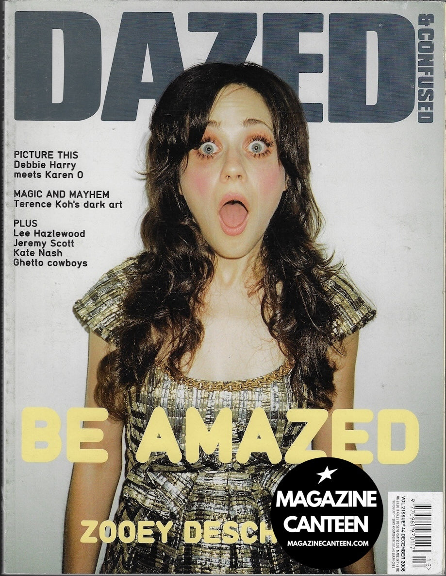 Dazed & Confused Magazine - ZOOEY DESCHANEL Terry Richardson DEBBIE HARRY