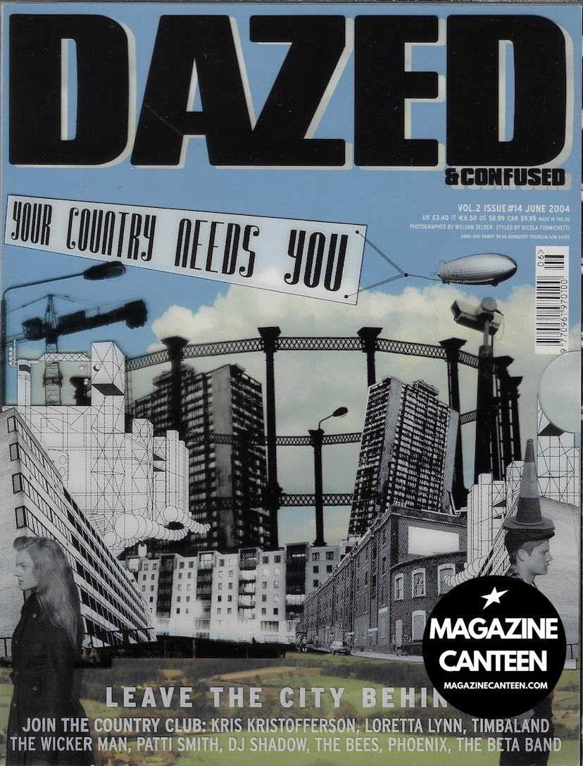 Dazed & Confused Magazine - DANNY Beauchamp KRIS Kristofferson 2004