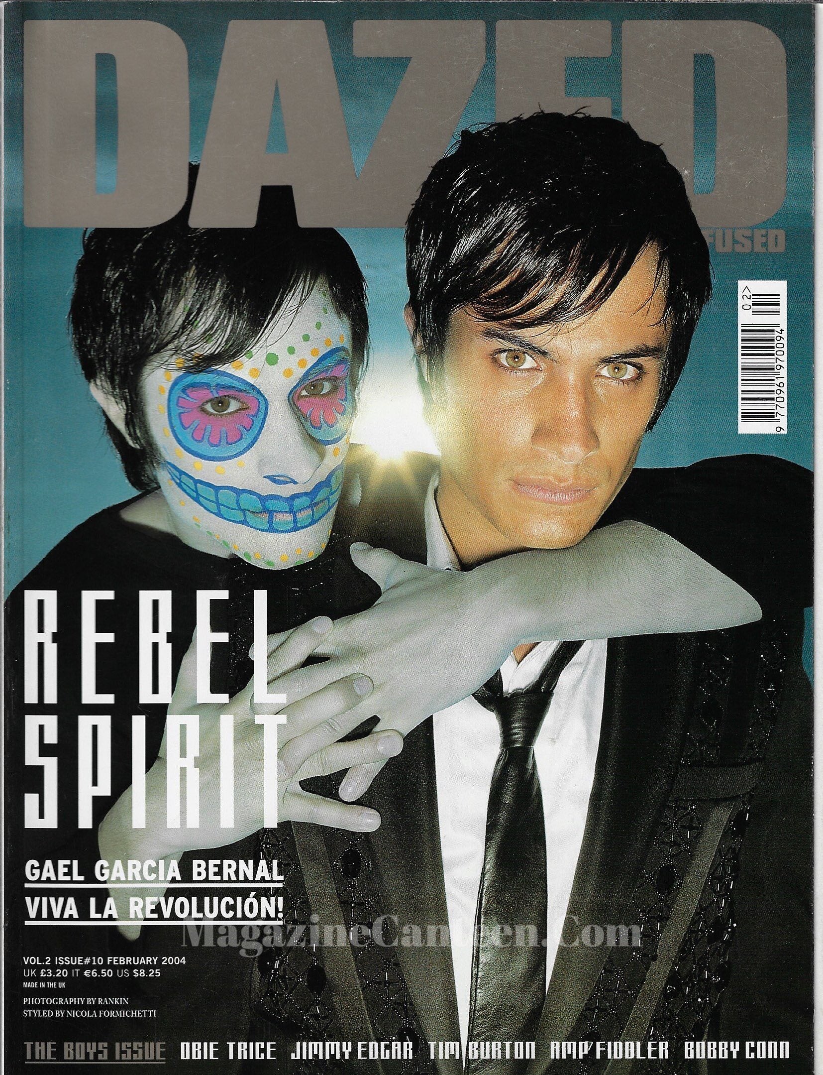 Dazed & Confused Magazine 2004 - Gael Garcia Bernal
