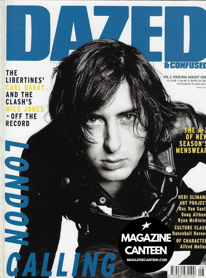 Dazed & Confused Magazine - CARL BARAT The Clash JAMES RANSONE