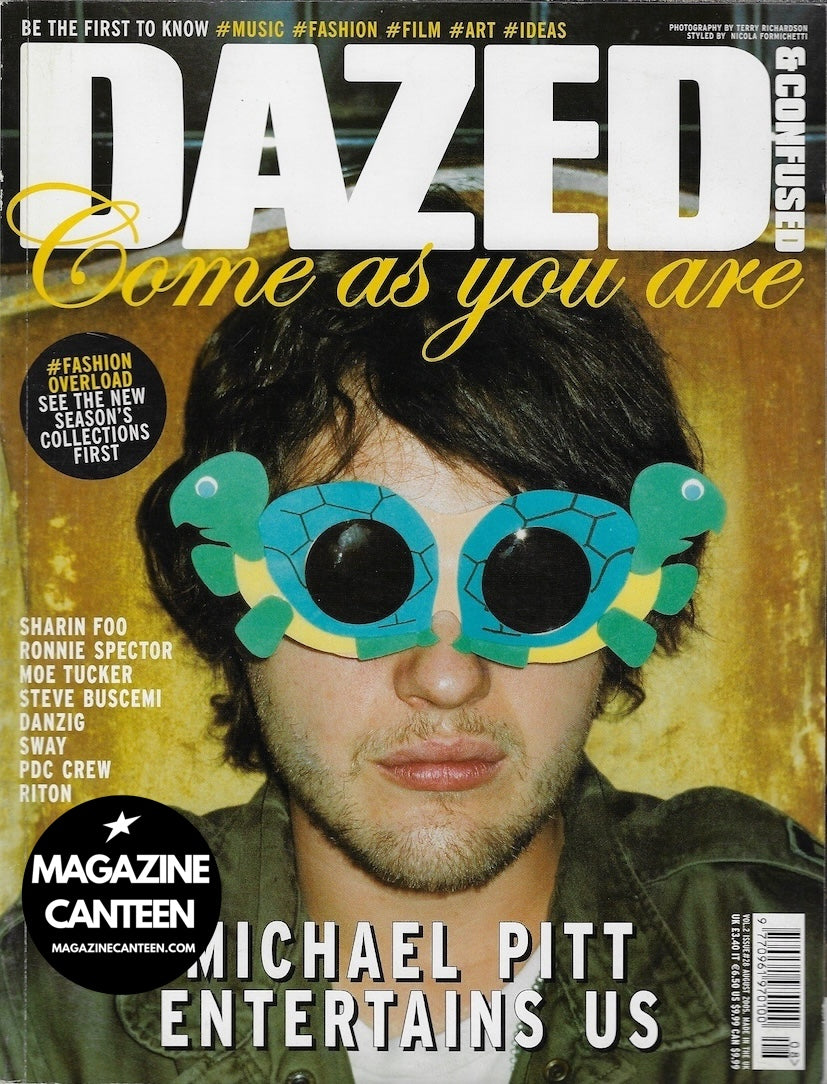 Dazed & Confused Magazine - Michael Pitt TERRY RICHARDSON Steve Buscemi