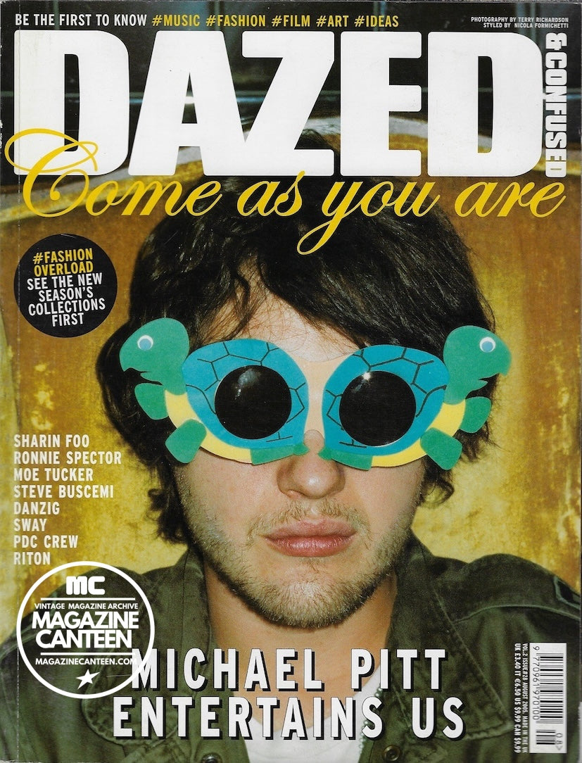 Dazed & Confused Magazine - Michael Pitt TERRY RICHARDSON Steve Buscemi