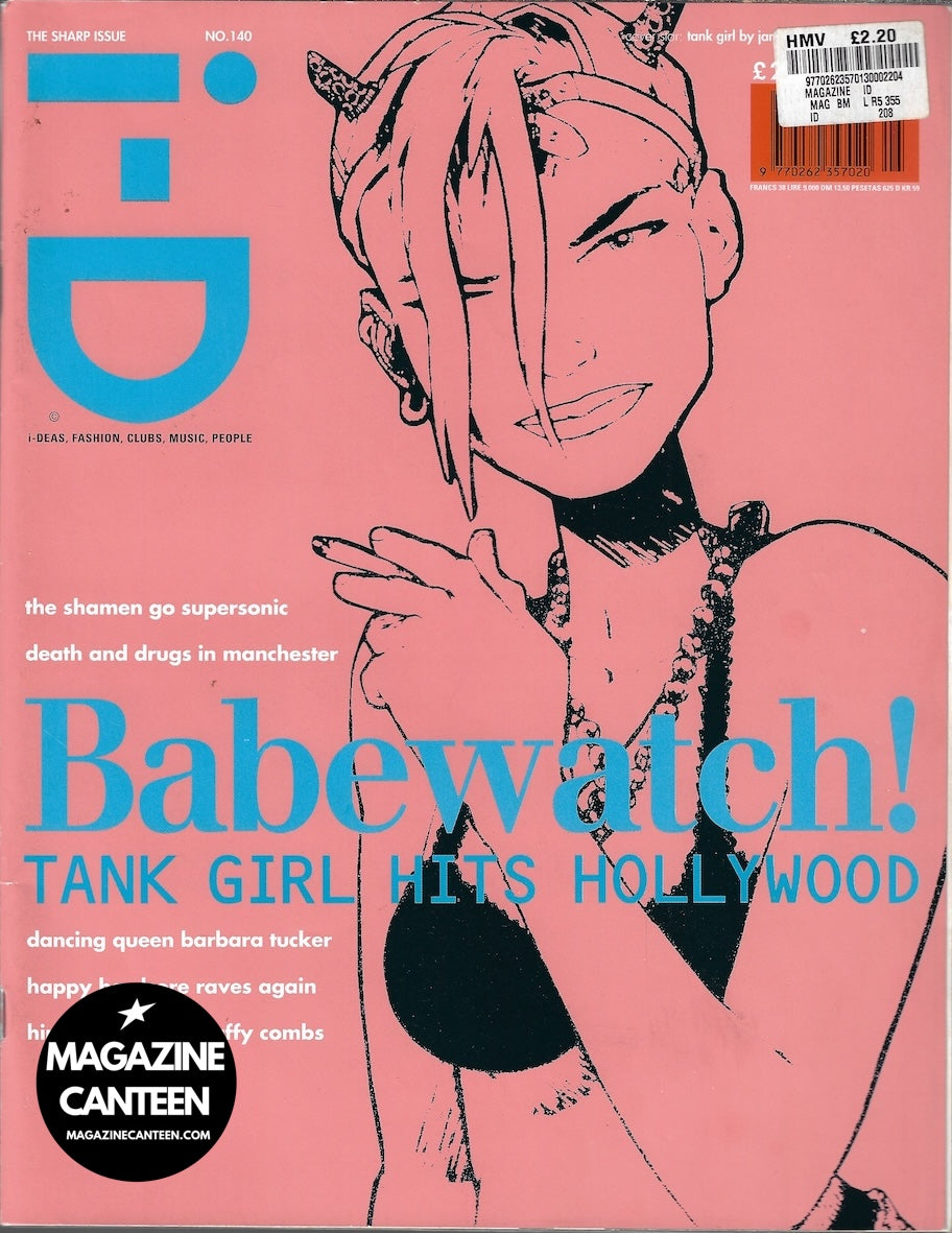 I-D Magazine 140 - Tank Girl THE SHAMEN Sean Combs JUERGEN TELLER 1995
