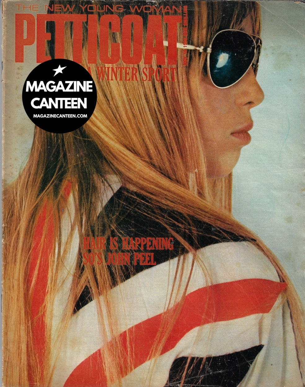 Petticoat Magazine - Amanda Lear JOHN PEEL Steve Hiett 1968