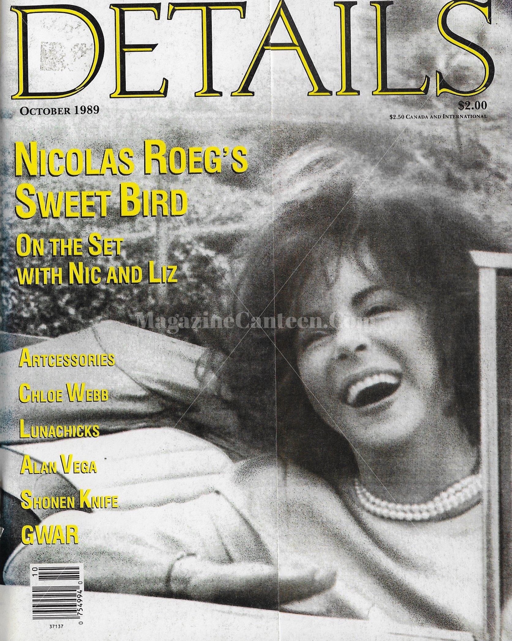 Details Magazine - Elizabeth Taylor