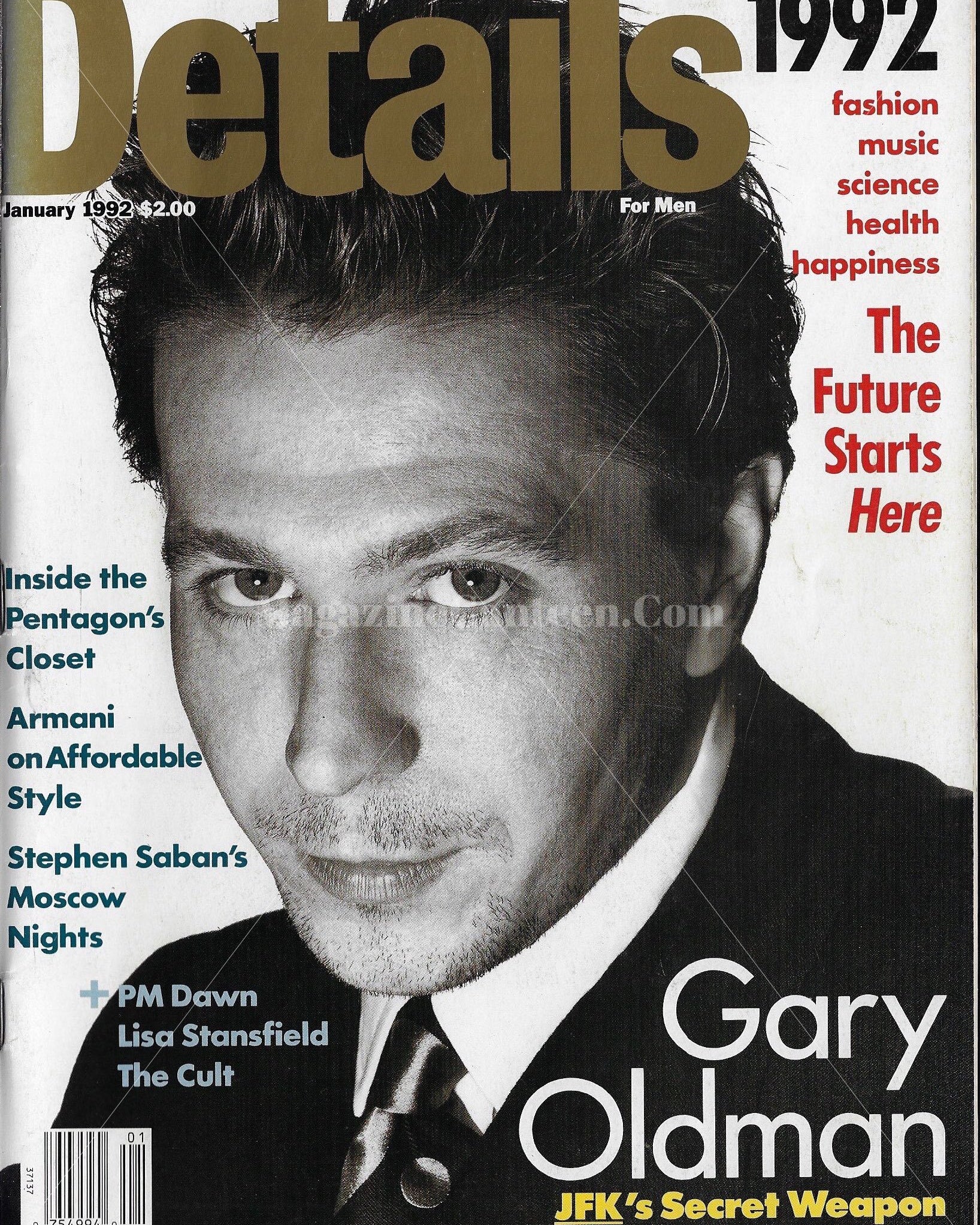 Details Magazine - Gary Oldman