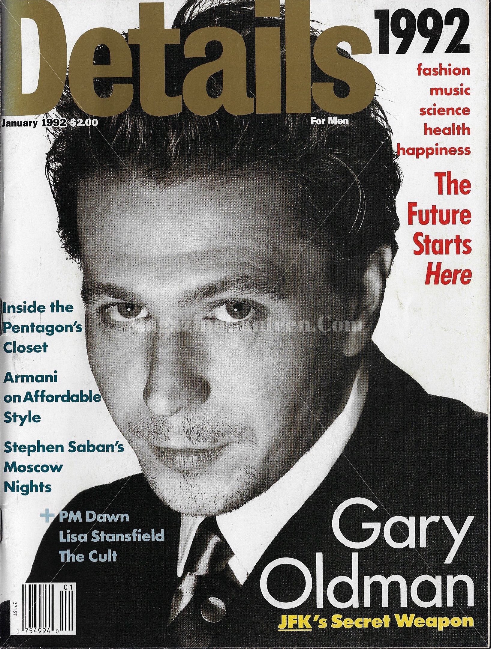 Details Magazine - Gary Oldman