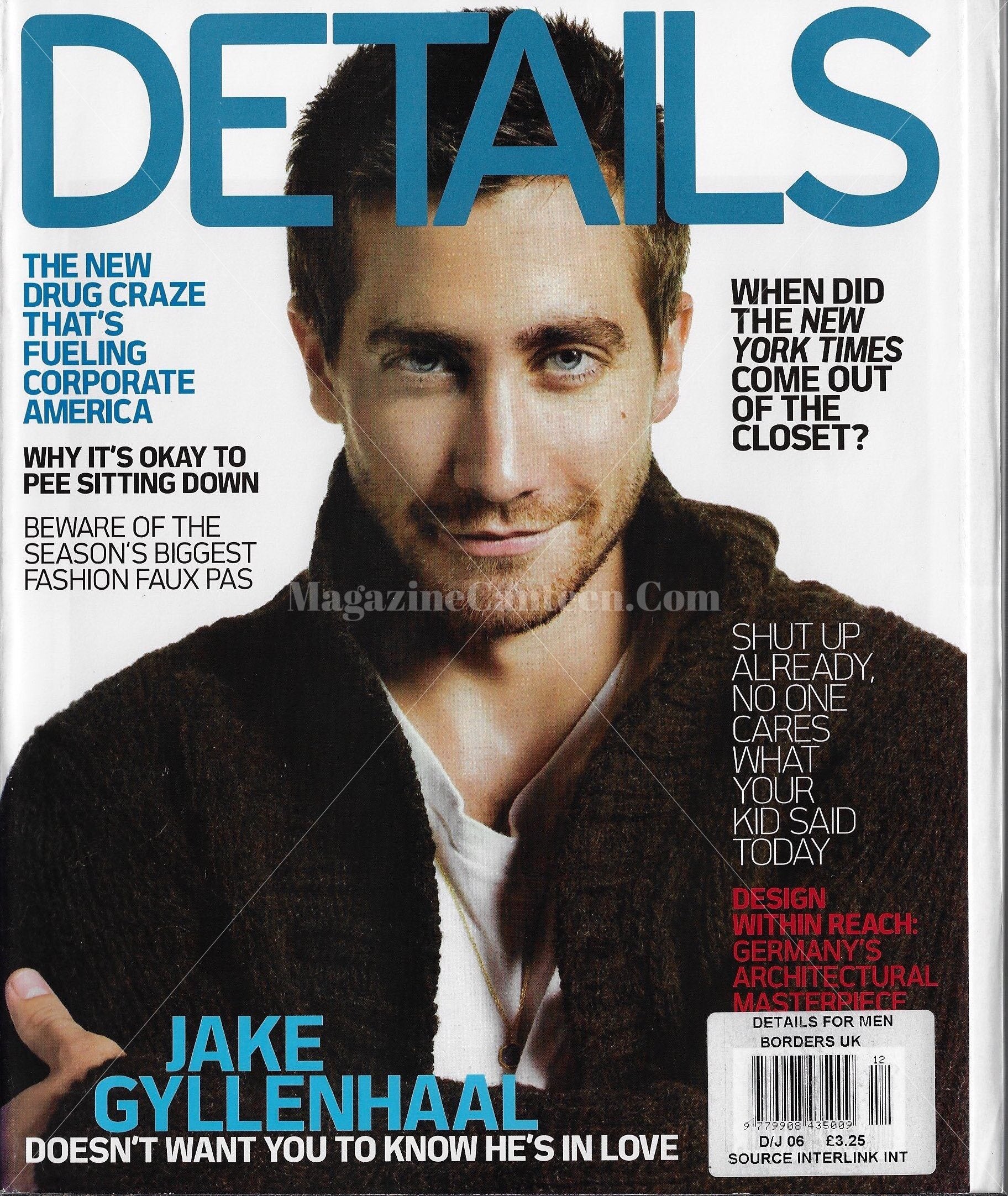 Details Magazine - Jake Gyllenhaal